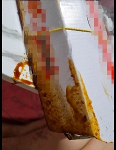 チキンを注文しましたが、大騒ぎでした。