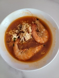 クリスマスランチ タラバガニ＋海鮮ラーメン