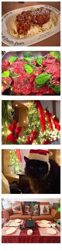 クリスマスホームパーティー準備完了jpg