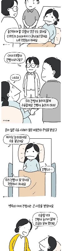 第一子を妊娠中、激しい腹痛で救急外来を受診しました。