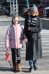 ハリウッド俳優の家族写真