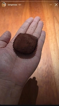 アン・ソンジェさんのインスタストーリーがアップされました（笑）。