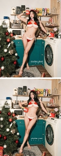 事実上すべてを見せつける史上最高のサンタスーツ