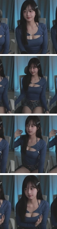 ソウル駅でフリーハグするスリヤ、デニムパンツ、サイハイ