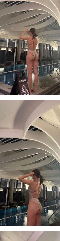 ミョンアチュの競泳水着姿の怒張勃起筋尻は伝説だ。