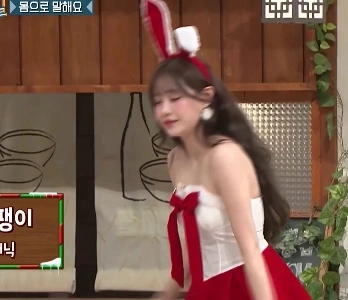 今日はサンタガールチュウがノルトに登場しましたㅗㅜㅑ