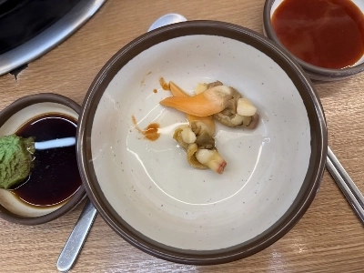 ランチ カルミ貝しゃぶ