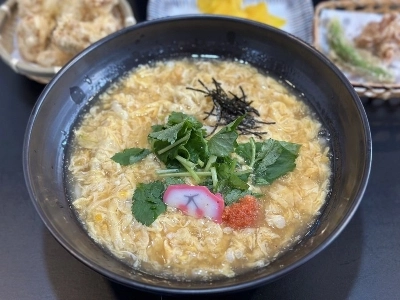 うどんと天ぷら