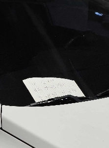 天安地下駐車場。冒涜的なメモ