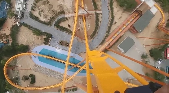 慶州ワールドドラケンライダーの視点