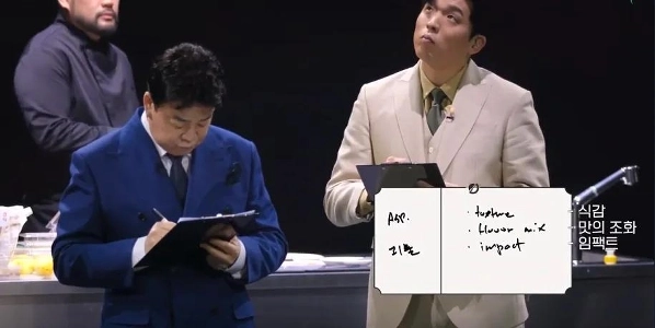 同じ料理を白黒でもレビューが異なる