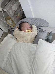 娘が生まれて家に帰ってきました