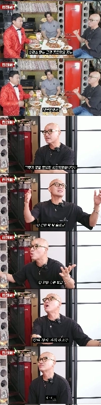 軍隊に戻れると語る放送作家