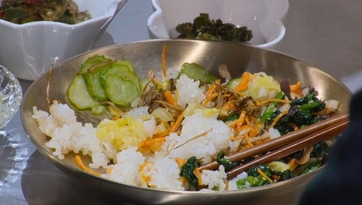 好き嫌いが分かれるソンジェ和尚のビビンバ。