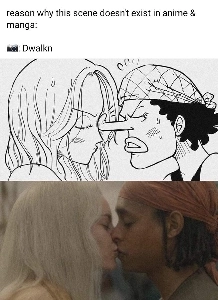 ワンピースのあらゆるメディアミックスの中でドラマでしか実現できないシーン