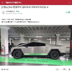 (SOUND)テスラ サイバートラック FSD の威厳