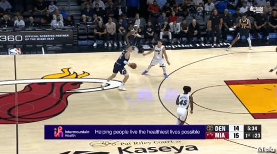 ヨキッチ、NBAデビュー10年目にして初のアリウープダンク