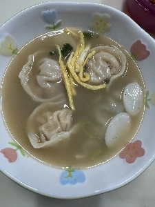 新年最初の食事です