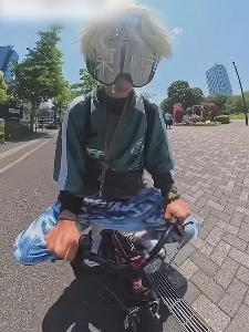 (SOUND)韓国人男性が自転車に乗っていたところ、日本の警察が呼び止めた。