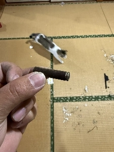 これは掃除中の日本家屋から来たものです。