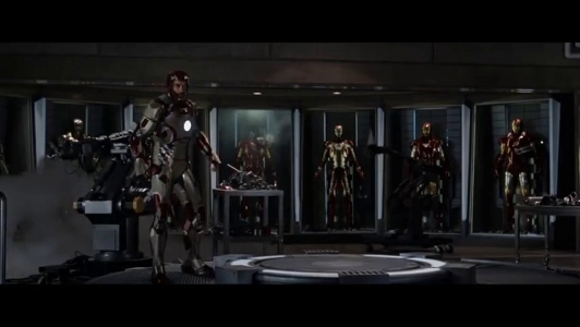 (SOUND)MCU マーベル「アイアンマン 3」マーク 42 破壊シーン集