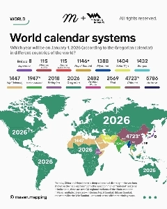 あなたの国では今何年ですか?