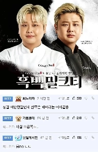 ユン・ナムノ・ゴンチャポスターの反応