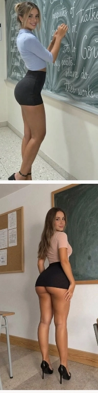 アメリカ人の女性の先生で、とても美人です。