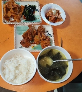 叔父の昼食
