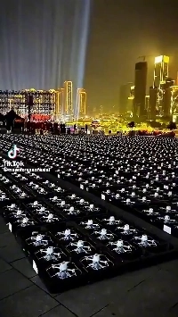 (SOUND)中国ドローンショー