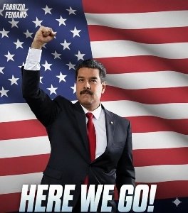 ヒフゴ）ニコラス・マドゥロがアメリカへ。 jpg