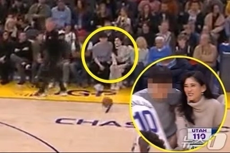 イ・ブジンさんが座っている最前列はとても高価だそうです。