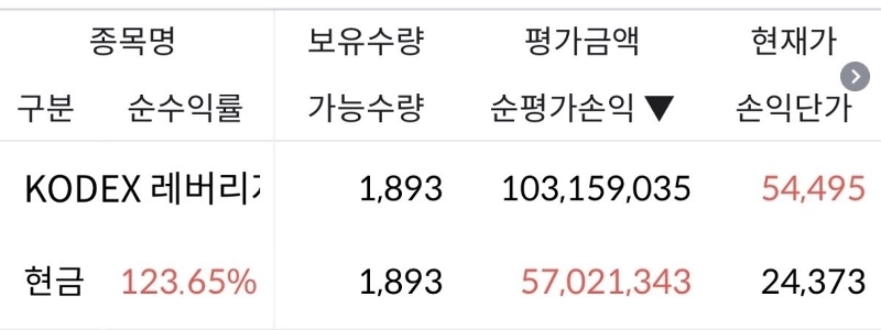 韓国 KODEX レバレッジの最新情報