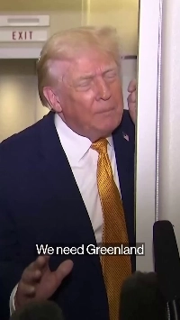 (SOUND)トランプ大統領の「グリーンランド」発言のビデオ
