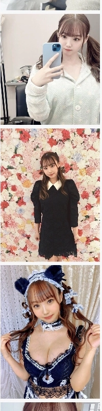 この顔では胸の大きさは反則です。