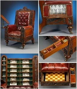 19世紀に作られた椅子