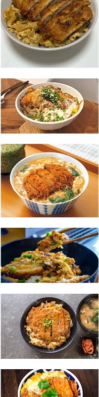 日本の国民的給食「カツ丼」