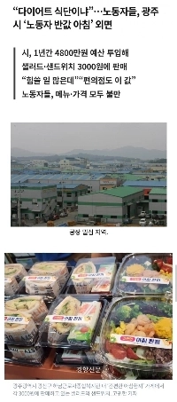 生産労働者から批判されている食生活