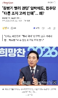 「金炳基氏に早く決断せよ」という圧力にもかかわらず、民主党は「」「他の手段は検討していない」「」」。なぜ？