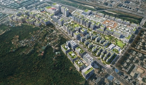 水西駅周辺はこうして変わっていく。