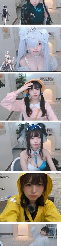 ウンウンダンキム・ツユが2025年にやったコスプレ集