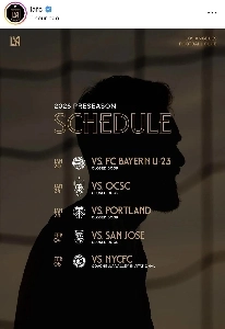ソン・フンミンのLAFCプレシーズンスケジュールが発表されました!!