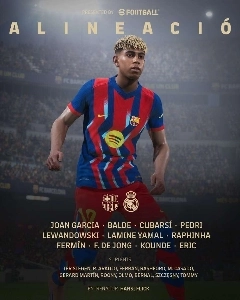 エル・クラシコ・バルセロナのラインナップ