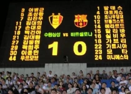 バルサをクリーンシートで破ったチーム