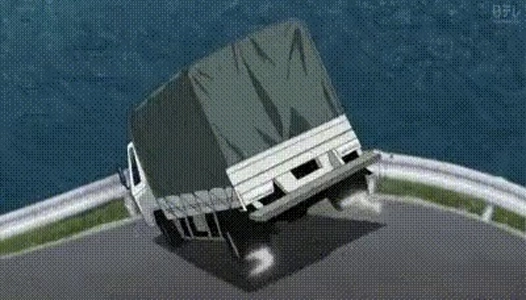 落下したトラックを救う方法